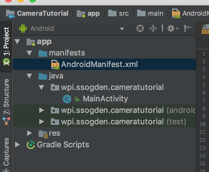 Manifest file location